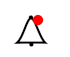 Alerts bell icon