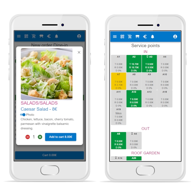 Staff Mobile UI